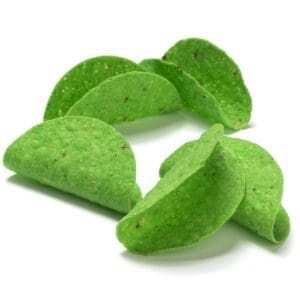 Green Mini Taco Shells