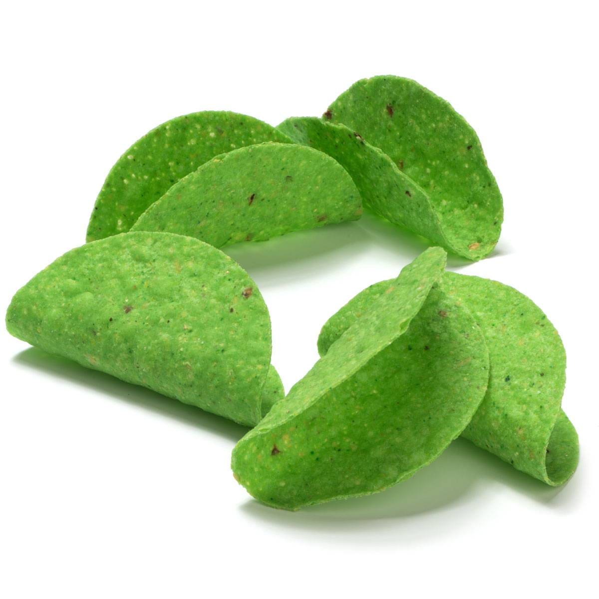 Green Mini Taco Shells