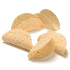 White Mini Taco Shells