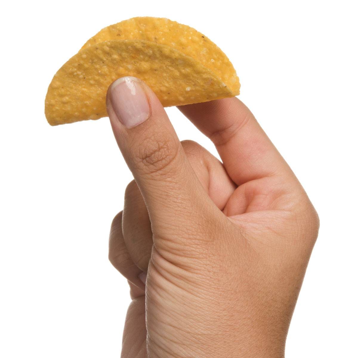White Mini Taco Shells - Image 2