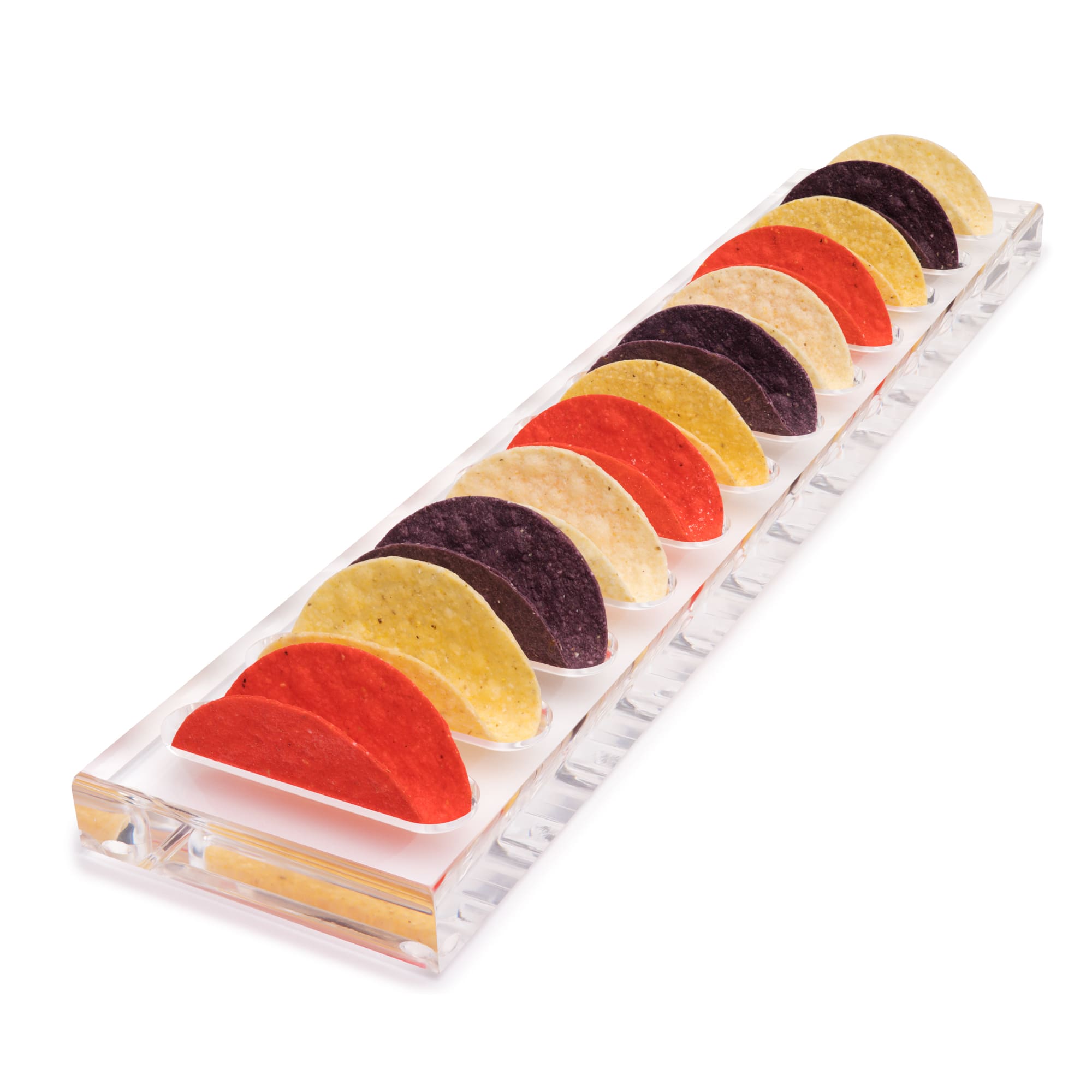 12 Spot Resin Mini Taco Tray - Image 4