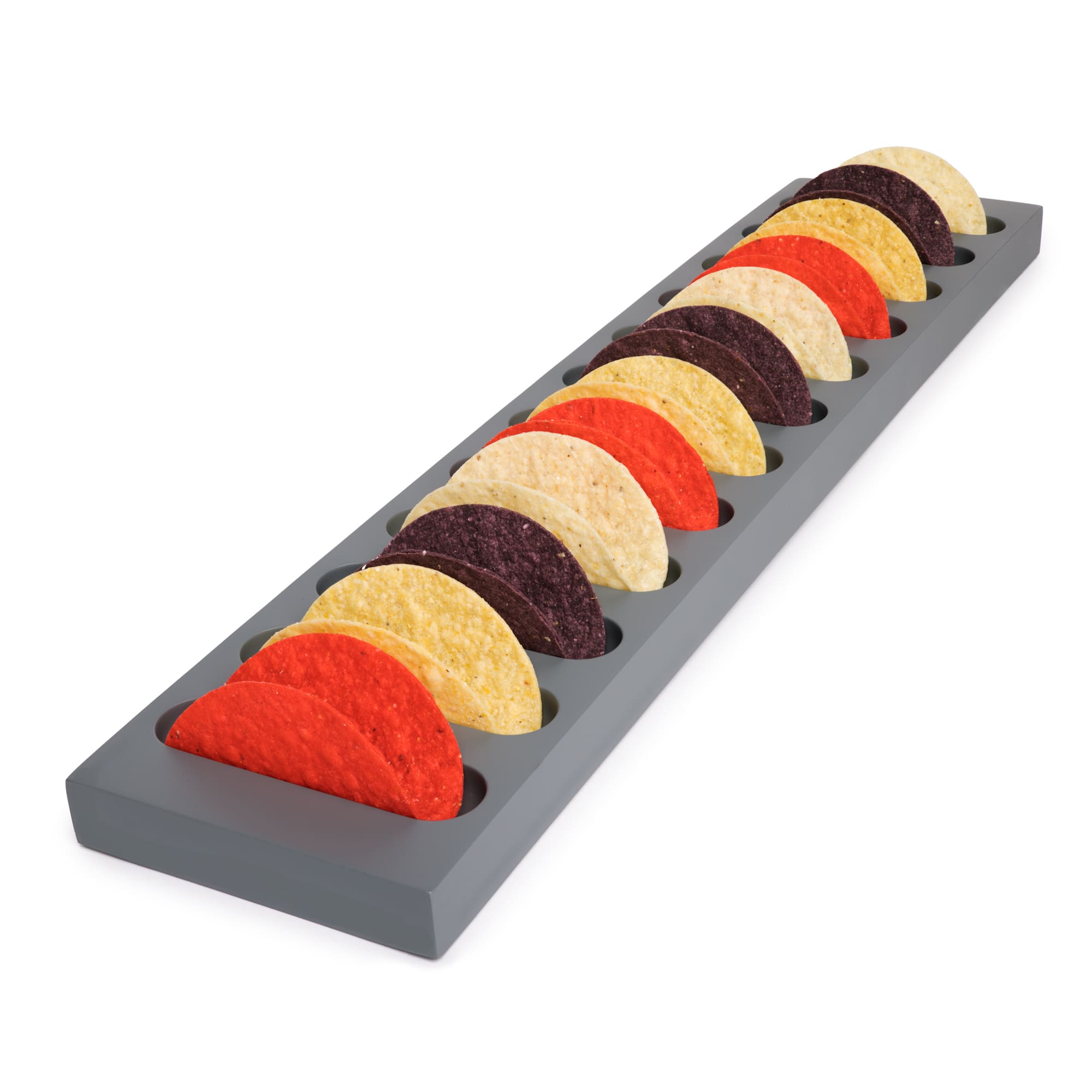 12 Spot Resin Mini Taco Tray - Image 5